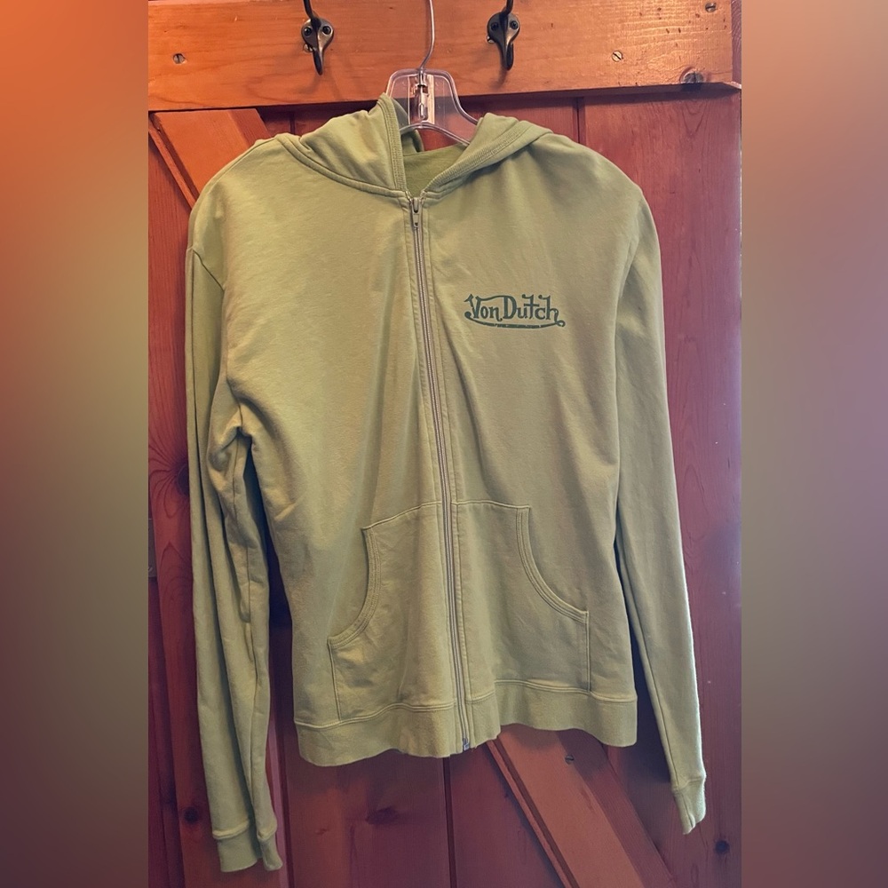 Von Dutch Green Hoodie
